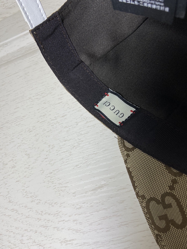 ブランド帽子素材ディテール